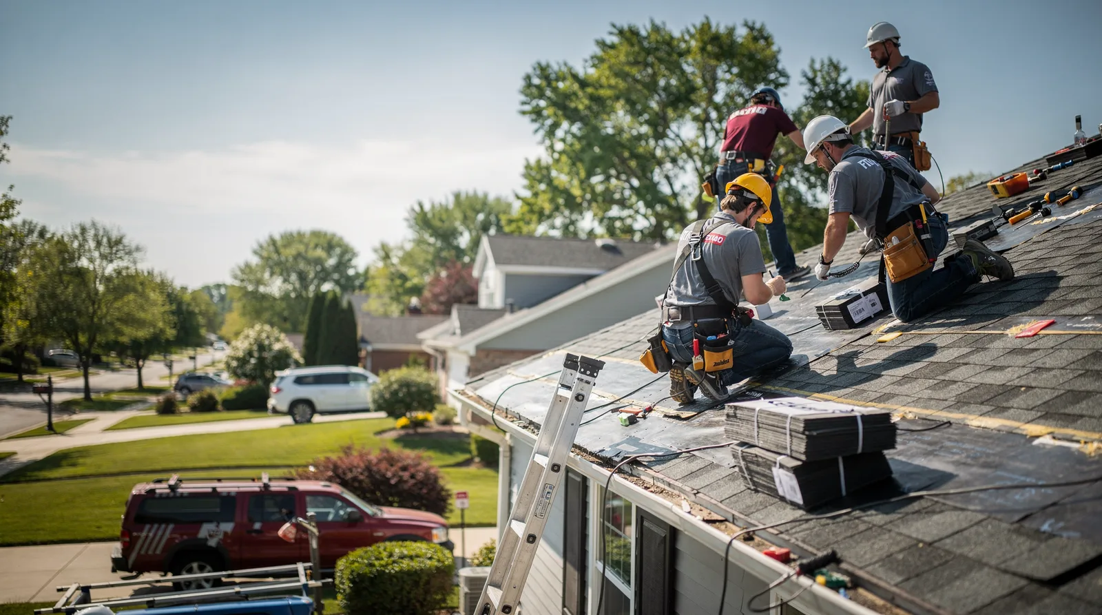 Roof Repair in Brooks, ME around you